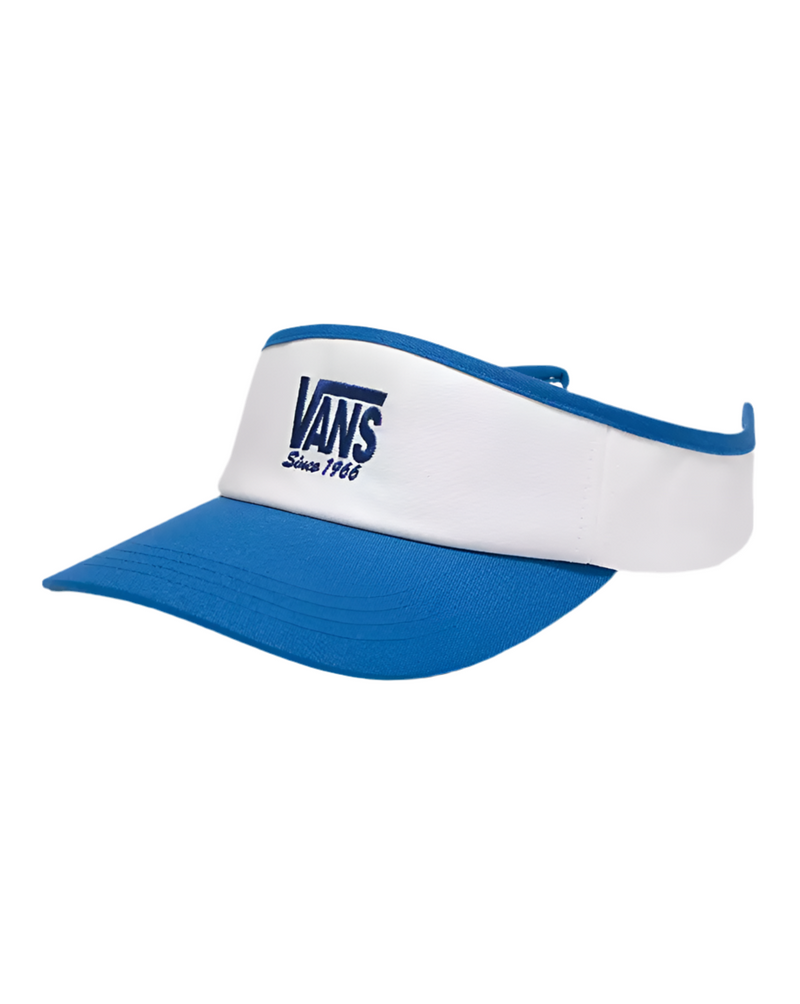Vans 'Edgeview' Visor - White/Blue-1