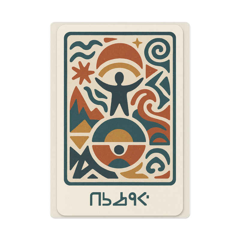 Inuit Design Poker Cards-1