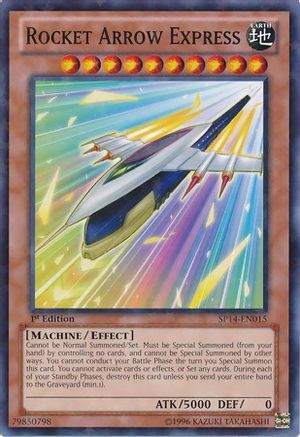 Rocket Arrow Express (Starfoil) (SP14-EN015) - Star Pack 2014 1st Edition-1