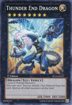 Thunder End Dragon (Starfoil) (SP14-EN021) - Star Pack 2014 1st Edition-1