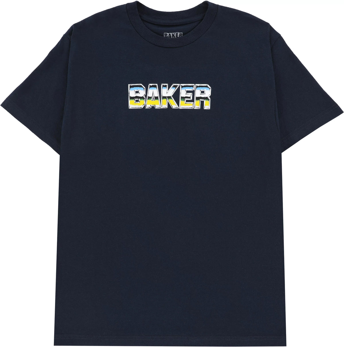 Baker 'Chrome Zone' Tee - Navy