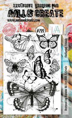 AALL and Create Stamp Set - 799 - Fluttering Friends-1