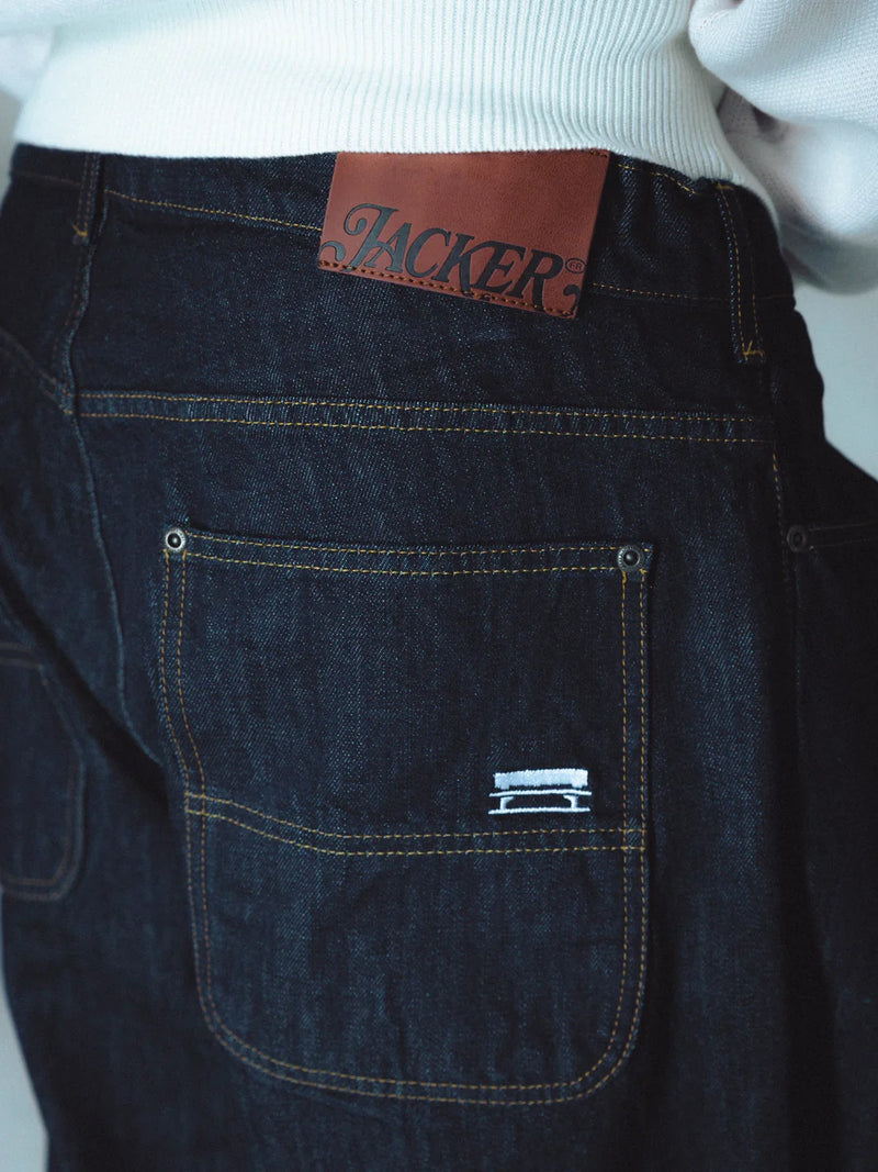 Jacker 'Classic' Denim Baggy Pants - Raw-3