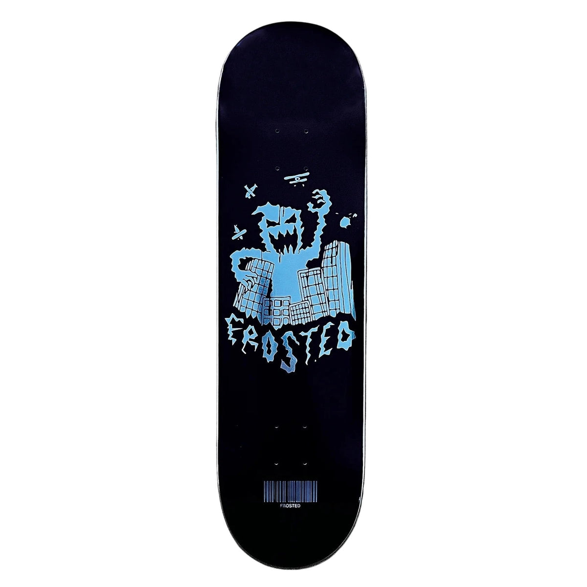 Frosted Skateboards 'City Monster' Skate Deck - Black-1