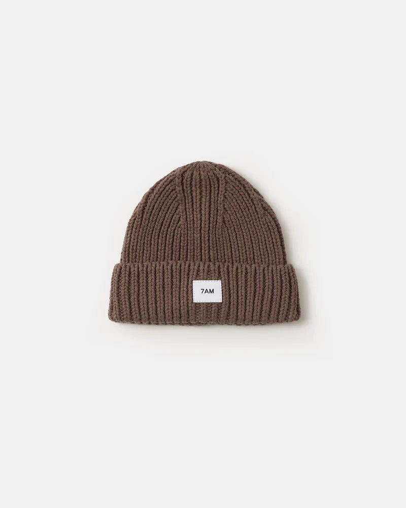 Chunky Beanie | Brown | 7am-1