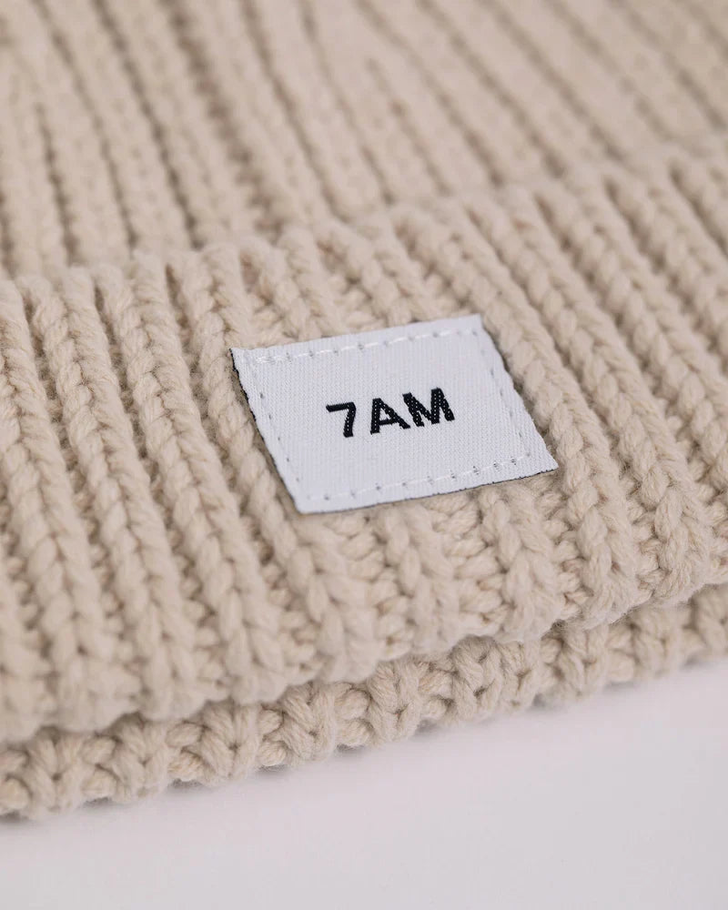 Chunky Beanie | Sand | 7am-2