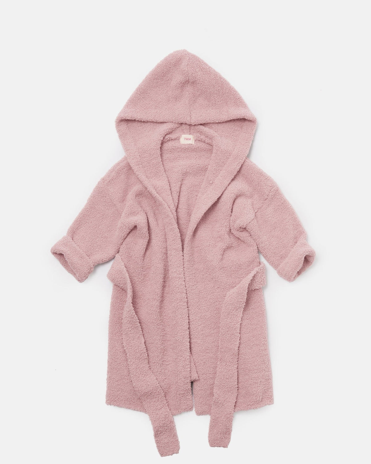 Fuzzy Robe | Ash Rose | 7AM-1