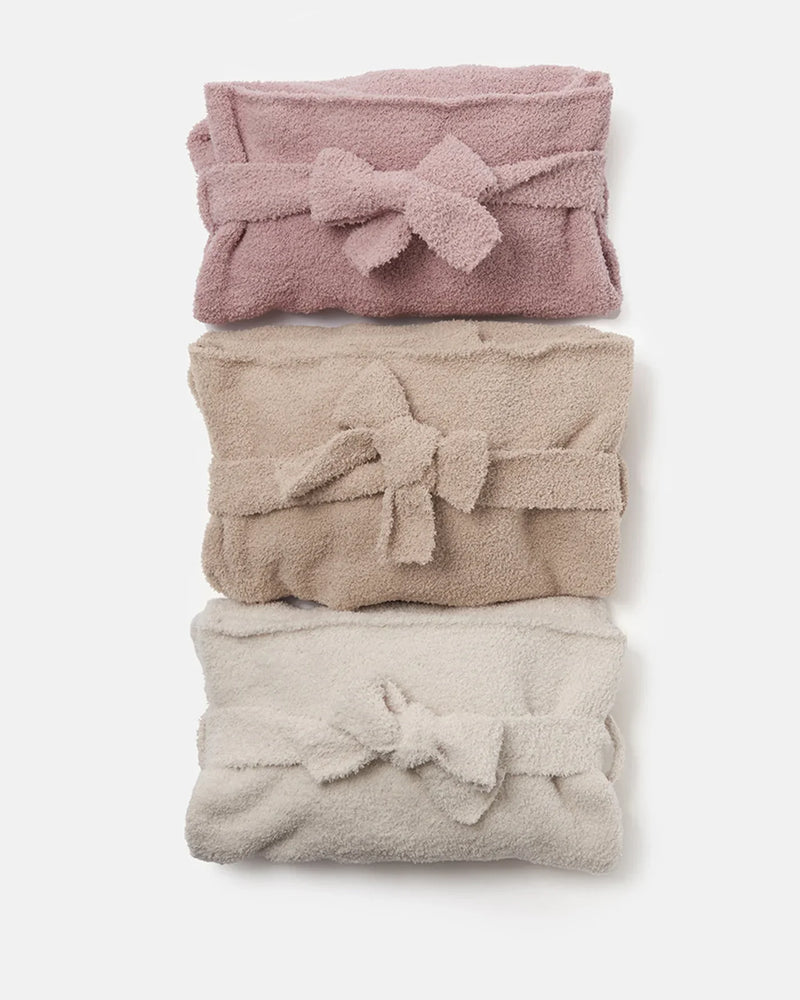 Fuzzy Robe | Ash Rose | 7AM-3