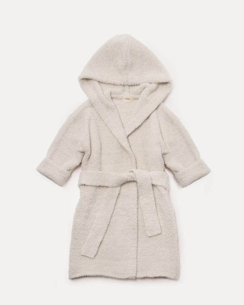 Fuzzy Robe | Ecru | 7AM-1