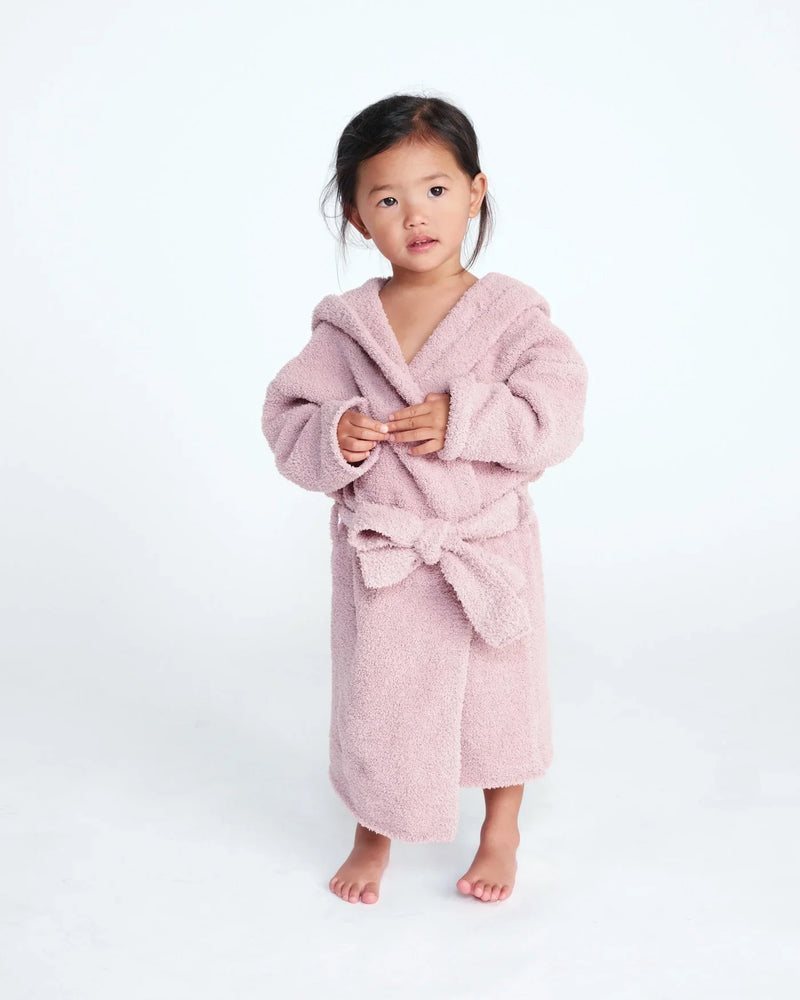 Fuzzy Robe | Ash Rose | 7AM-2