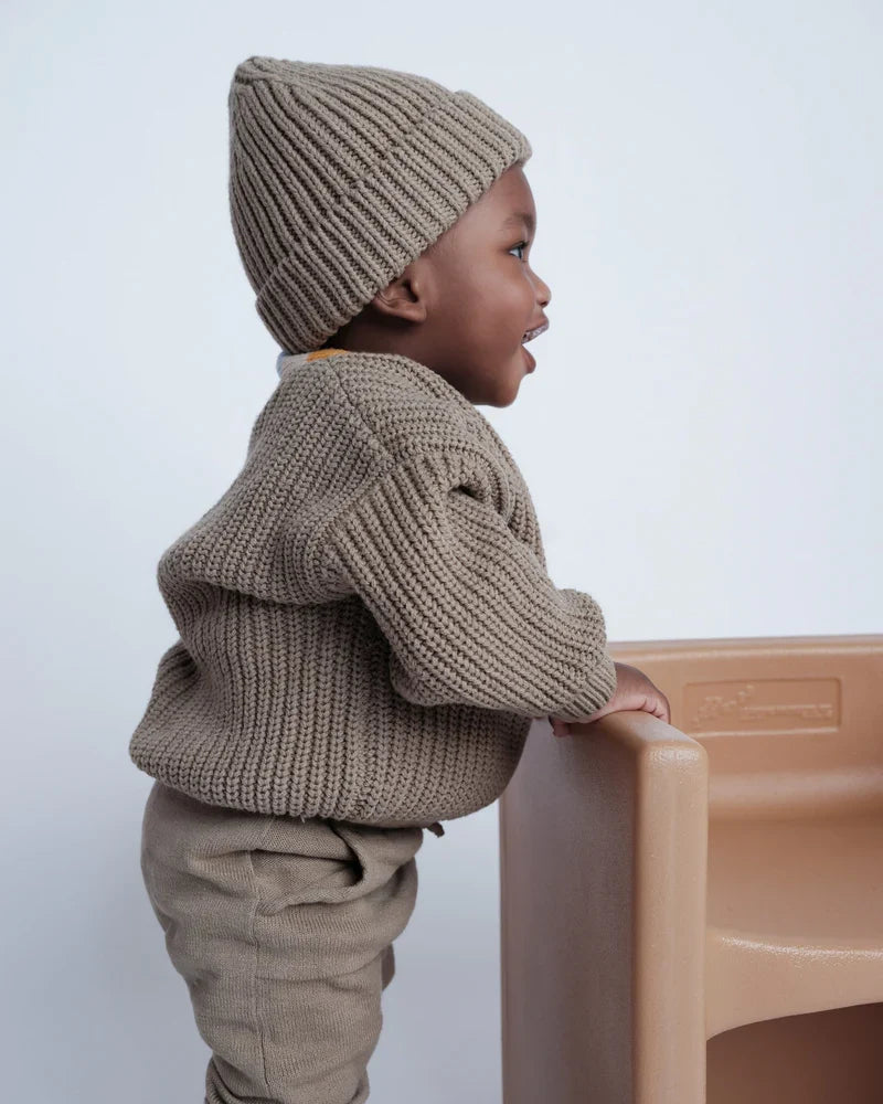 Chunky Beanie | Olive | 7am-2