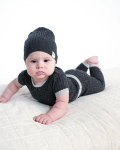 Hug Me Leggings | Black Melange | 7AM-4