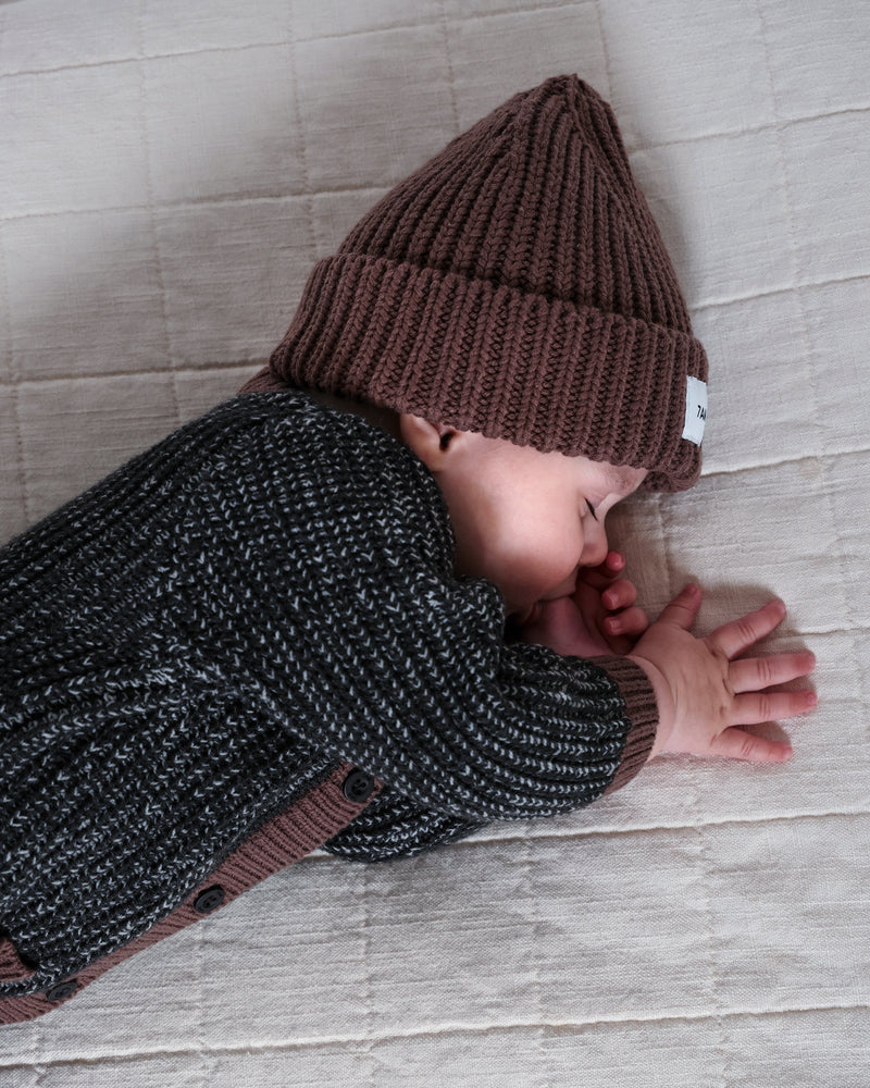 Chunky Beanie | Brown | 7am-2