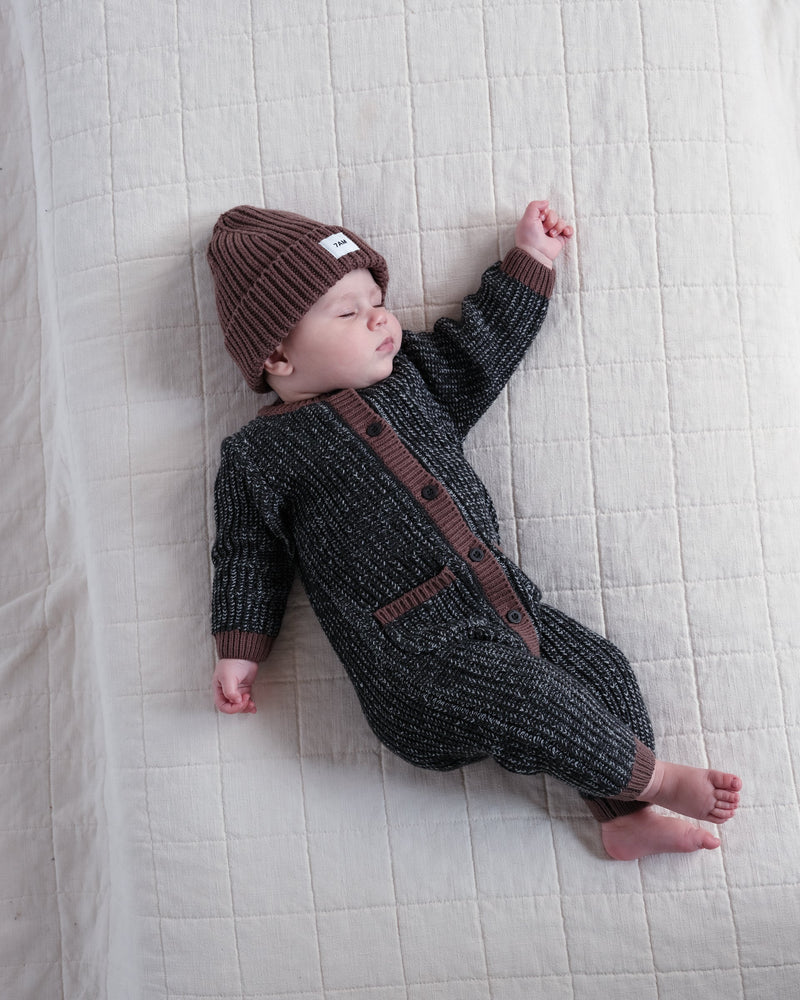 Chunky Beanie | Brown | 7am-3