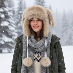 Soft Plush Hat (Rabbit)-4
