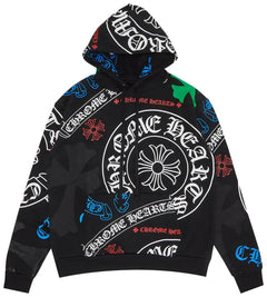 Chrome Hearts 'Stencil' Hoodie - Black-1