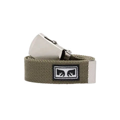 Obey 'Big Boy' Web Belt - Tea Leaf-1
