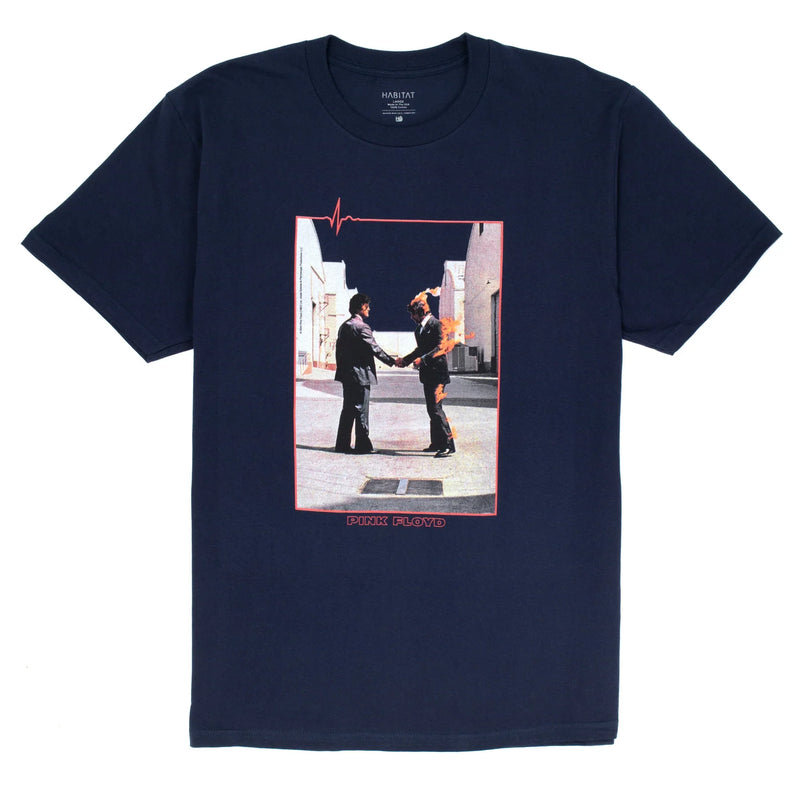 Habitat x Pink Floyd 'Wish You Were Here' Tee - Navy-1