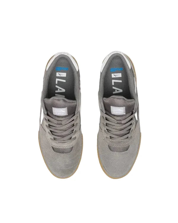 Lakai 'Cambridge' Shoes - Light Grey/Gum-3