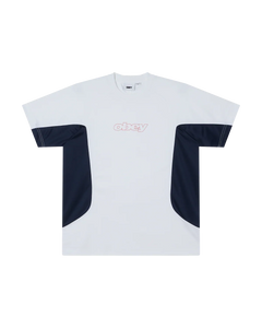 Obey 'Runner' Active Tee - White Multi-1