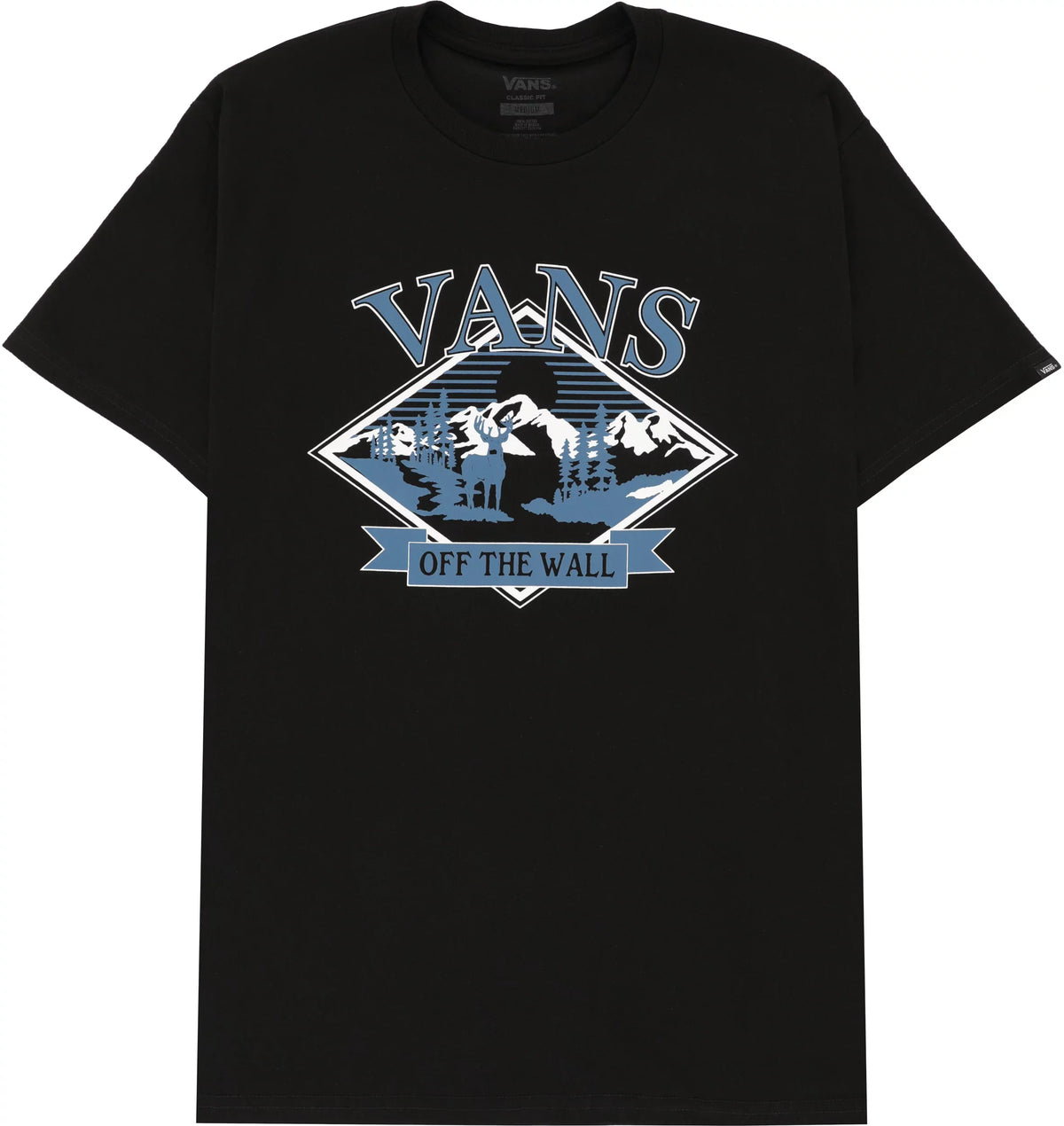 Vans 'Mountain Scenic' Tee - Black-1