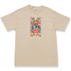 Deathwish 'To Get Tough' Tee - Beige-1