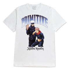 Primitive x Jujutsu Kaizen 'Duo' Tee - White-1
