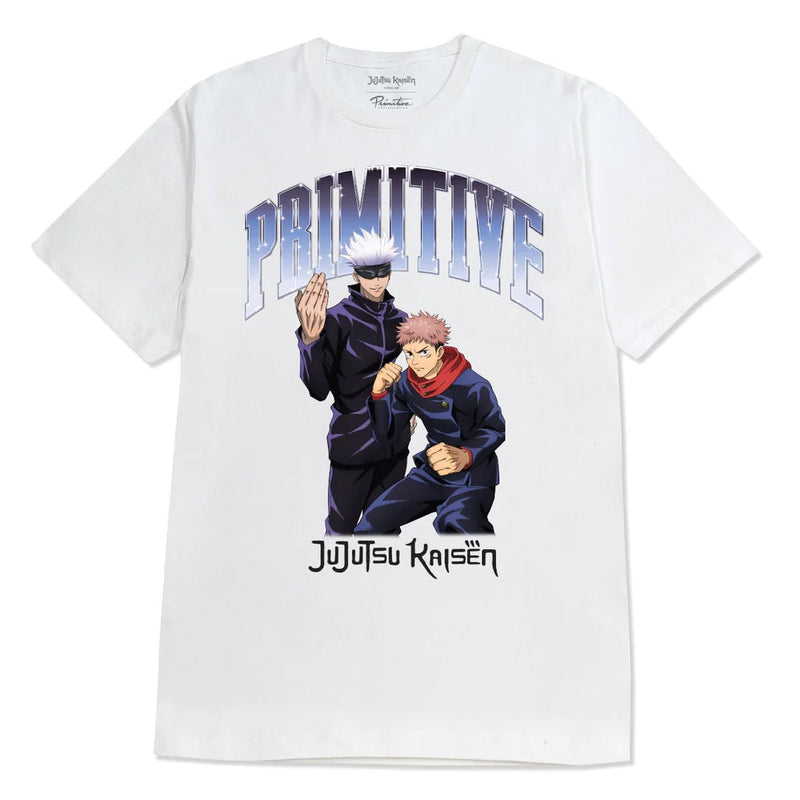 Primitive x Jujutsu Kaizen 'Duo' Tee - White-1