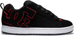 DC Shoes 'Court Graffik' Shoes - Black/Red/White-1