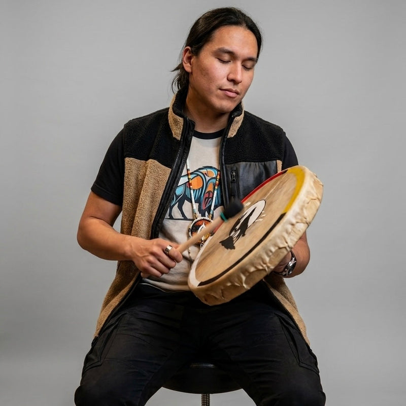 Howling Wolf 12” Hand drum-2