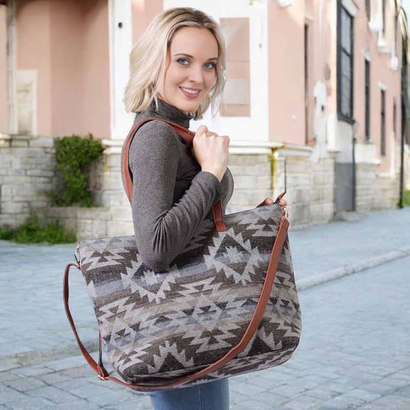 Grey tote Bag-1