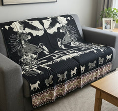 Horse Spirits Alpaca Blanket-2