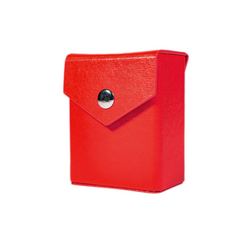 Hero Red Deck Box + Belt Loop - Hard Shell Faux Leather-7