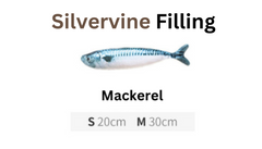 100% Silvervine/Catnip Filled Fish Cuddle Toy-17