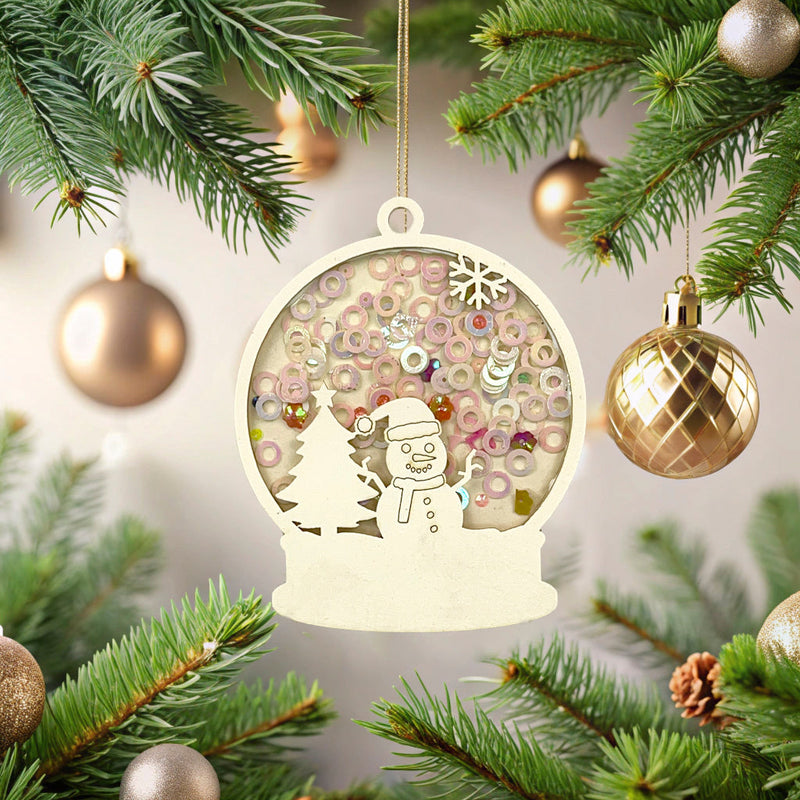 CrafTreat 3D Shaker Chipboard - Snowglobe-1