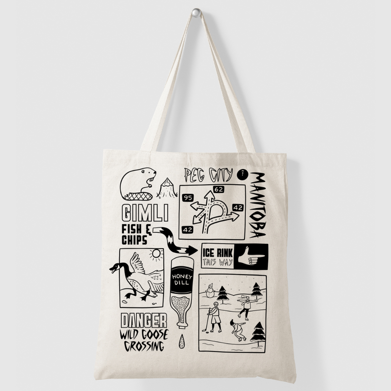 Peg City Gimli Tote Bag-1