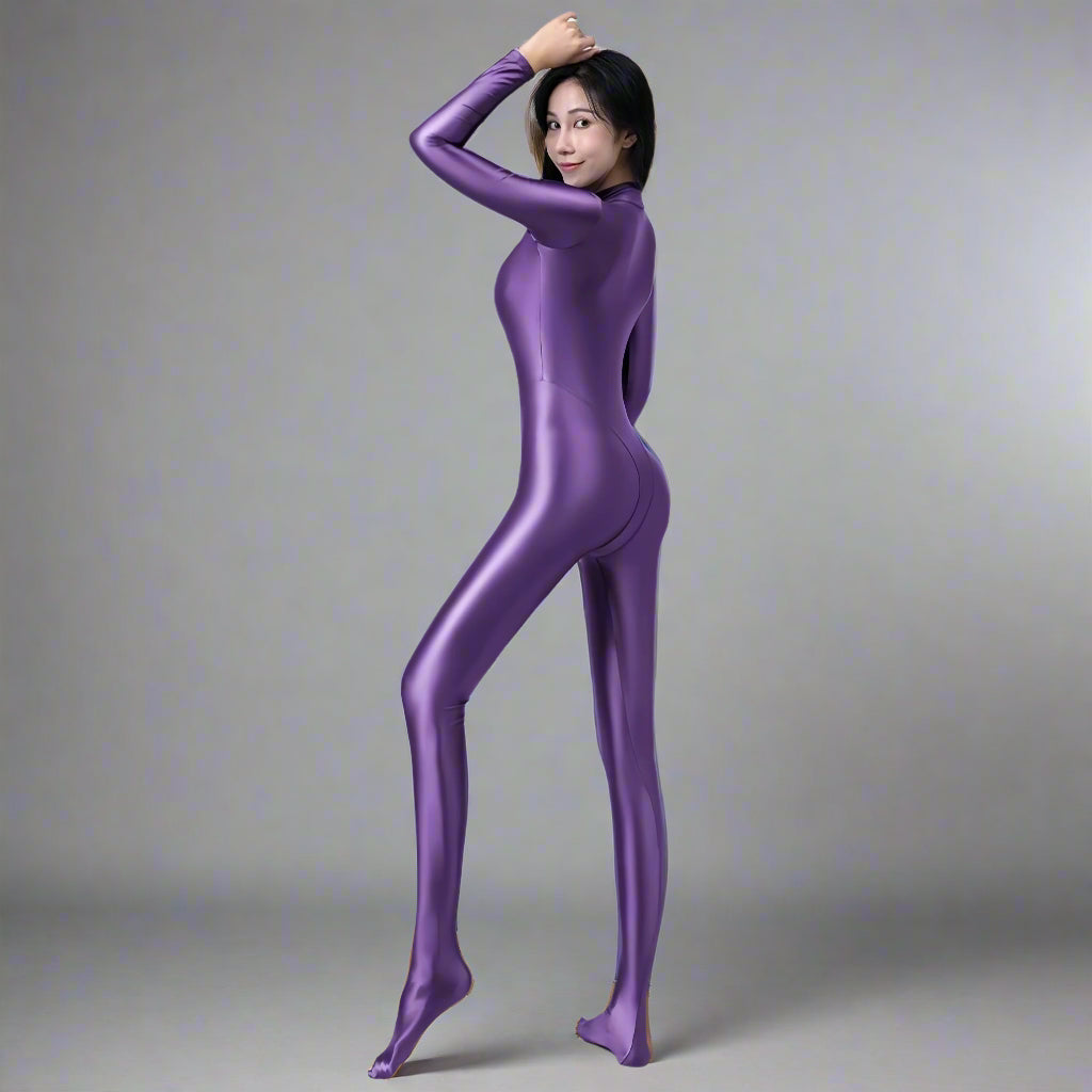 AMORESY Celestia Series Front-Zip Catsuit - Classic Colors-6