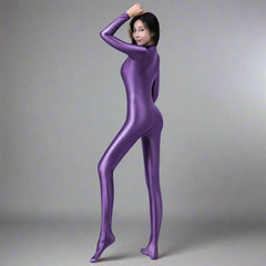 AMORESY Celestia Series Front-Zip Catsuit - Classic Colors-6