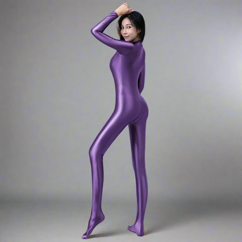 AMORESY Celestia Series Front-Zip Catsuit - Classic Colors-6
