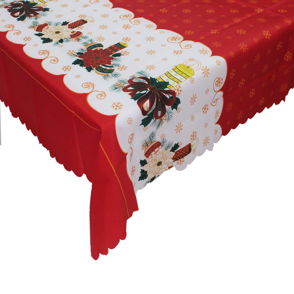 Creative European Tablecloth Christmas Decorations-5