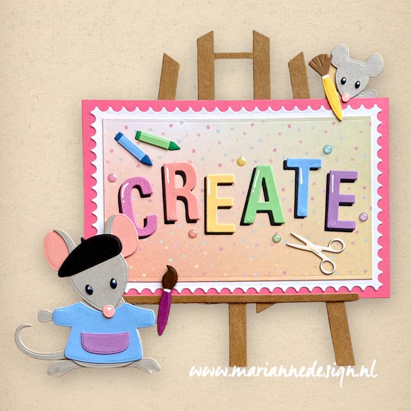 Marianne Design Collectables Die - Papercraft Accessories By Marleen-4
