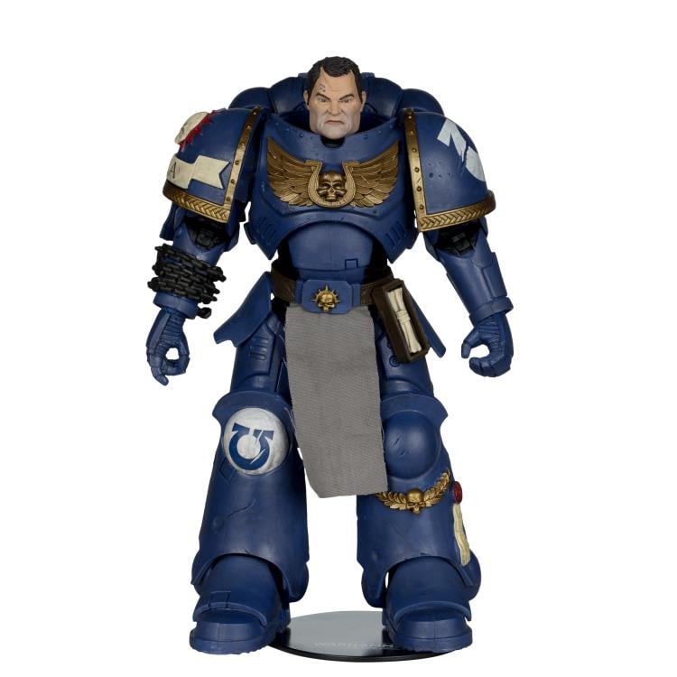 Warhammer 40,000: Space Marine 2 Ultramarines Lieutenant Titus Action Figure-4