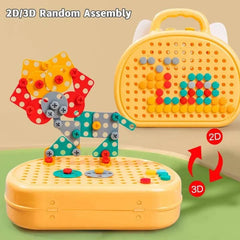 VIGOR - Play Toolbox Bear with Drill - Ages 3+-6