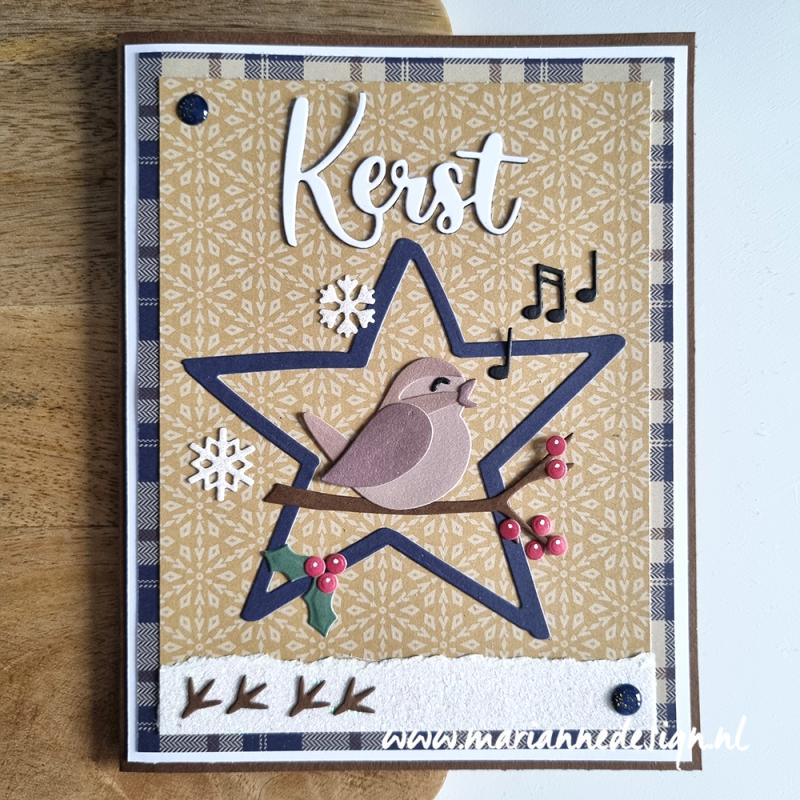 Bloc de papier Marianne Design A4 - Hygge d'hiver-5