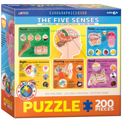 Eurographics The Five Senses 200-Piece Puzzle - Ages 6+-1
