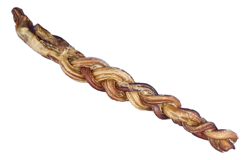 8-11" Braided Lamb Pizzle Stick-1