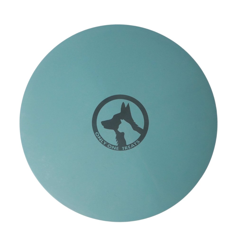 8" Silicone Lick Mat - Blue-2