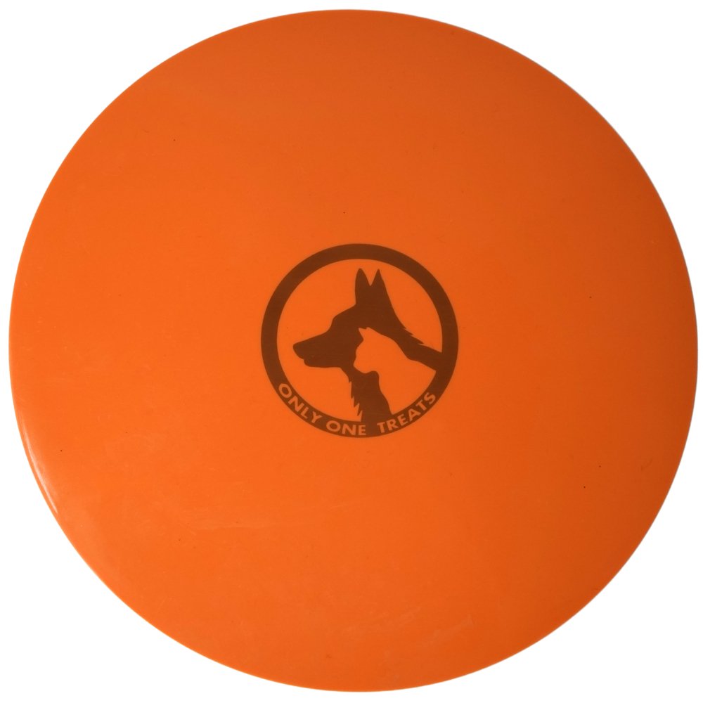 8" Silicone Lick Mat - Orange-2