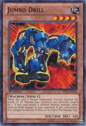 Jumbo Drill (Starfoil) (SP14-EN014) - Star Pack 2014 1st Edition-1