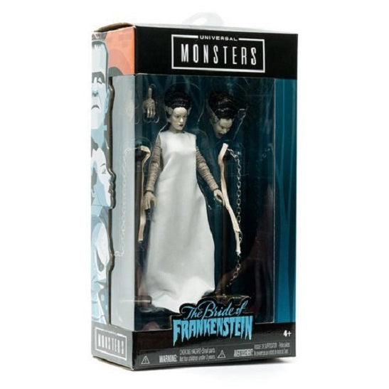 Universal Monsters – Bride of Frankenstein 6-Inch Scale Action Figure (UPC: 801310319604)